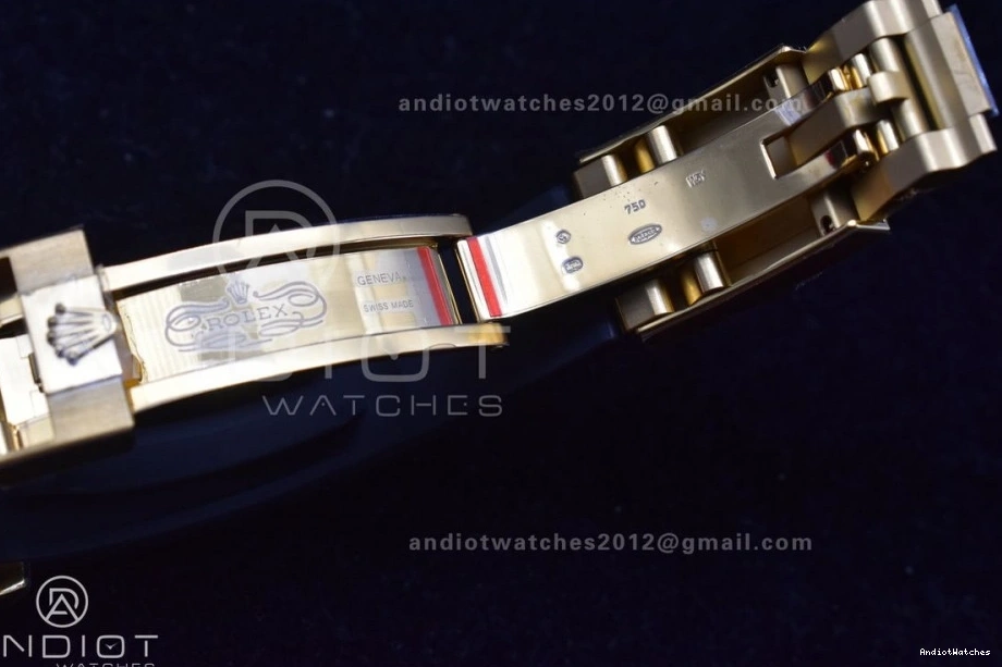 Strap SA Daytona Best Reliable YG Edition BTF on Dial Lume 1:1 116518 Rubber 764 Oysterflex 0314